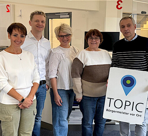 Veranstaltungsreihe TOPIC – Erster Bürgermeister besuchte das Bürgerbüro